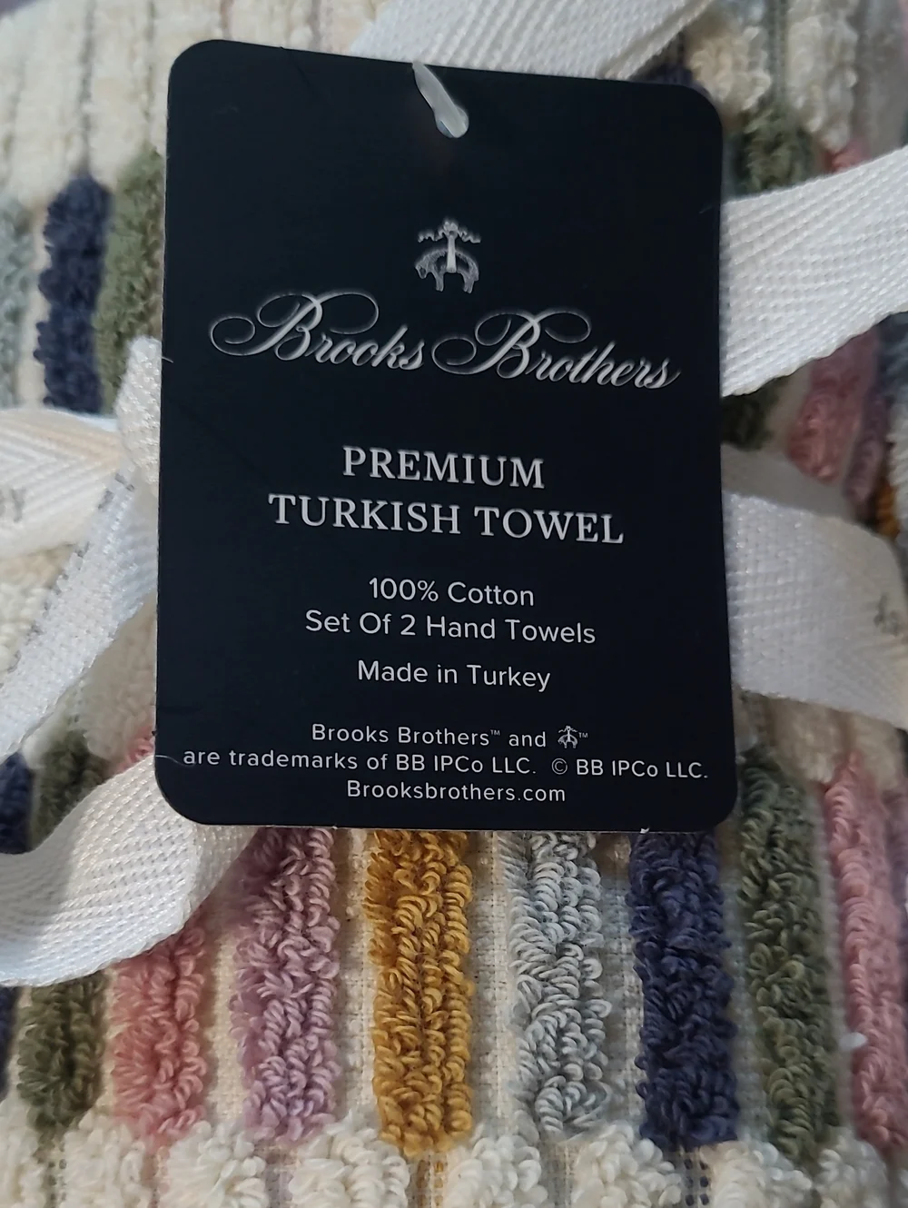 Brooks Brothers Multicolor Turkish Towel Set